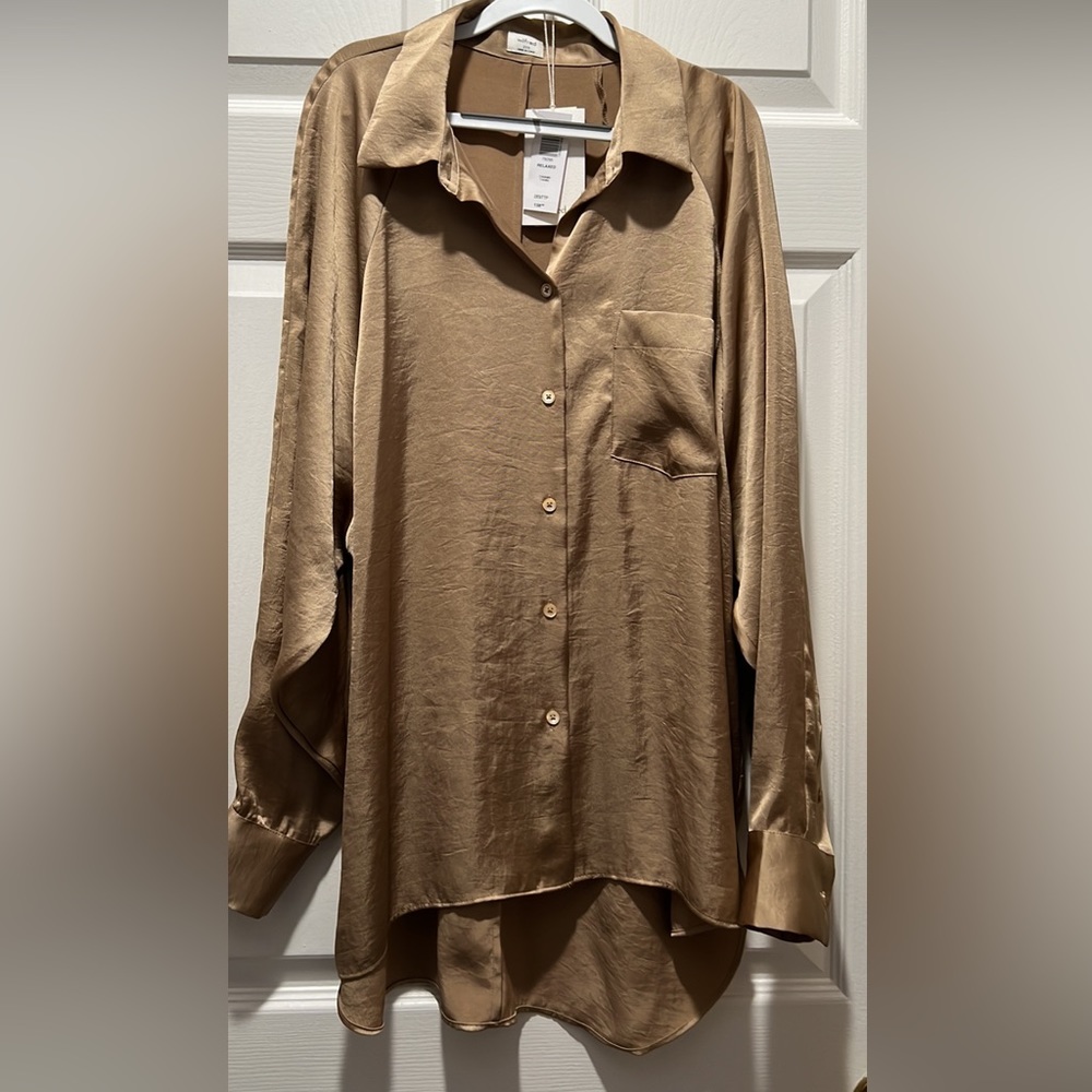 Aritzia Wilfred Relaxed Fit Blouse